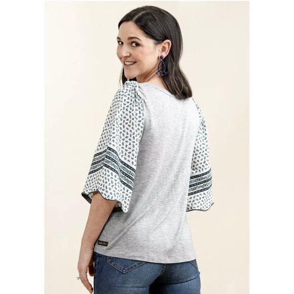 Matilda Jane Lets go together Without A Care Top SZ Large - Picture 2 of 14